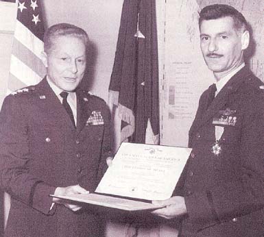 Legion of Merit awarded to Col. Demetrios Karnezis, USAF.