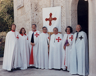 The Order of St. Constantine the Great and the Order of St. Helen at the Cathedral of St. Sophia in Miami, Florida on March 23, 1989.