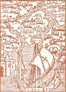 Front cover of the book, 'Quinto Centenario' by Dr. Theodore IX Lascaris Comnenus.
